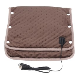USB Heated Blanket Throw, 2 in 1 Heating Pad and Foot Warmer, Electric Heating Blanket with 3 Adjustable Temperature Settings for Home, Outdoor and Office Use, Portable and