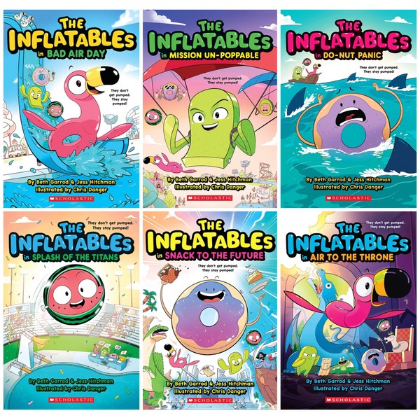 The Inflatables Series 6 Books Set - The Inflatables in