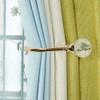 PHOEWON 2 Pack Curtain Holdbacks Acrylic Crystal Ball Curtain Tie