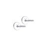 Elli Basic Geo Trend Women's Round Earrings in 925 Sterling