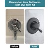 Ultrimkit Shower Trim Kit Replacement for 17 Series, Shower Cover