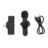 Depisuta Wireless Lavalier Microphone, Noise Reduction Lapel Mic with 2.4GHz