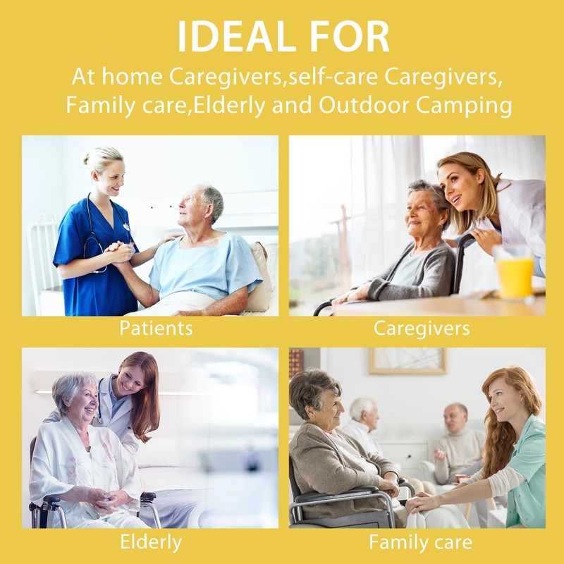 Commode Liners with Absorbent Pads for Bedside Commode, 50 Lemon