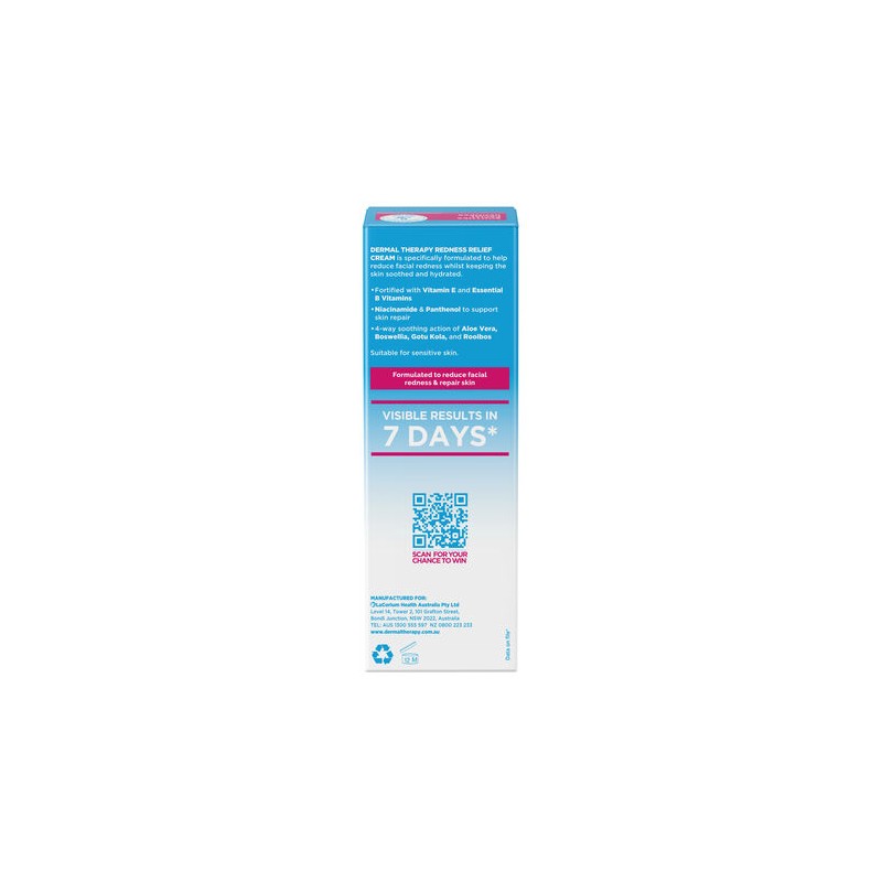 Dermal Therapy Redness Relief Cream 60g