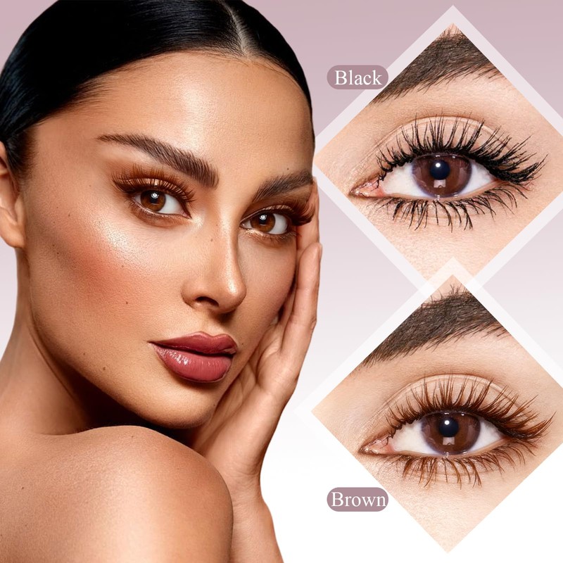 Plman Mascara, Fine Brush Mascara for Tiny and Lower Eyelashes,
