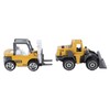 6pcs 1:64 Construction Vehicle Toy Mini Decoration Alloy Construction Vehicle
