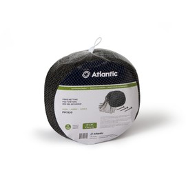 Atlantic Water Gardens PN1520 Heavy-Duty Pond Net Stakes, 15-Feet by 20-Feet, Black