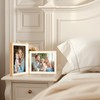 Epecfan Double Picture Frame 5x7 Vertical and Horizontal Hinged Picture