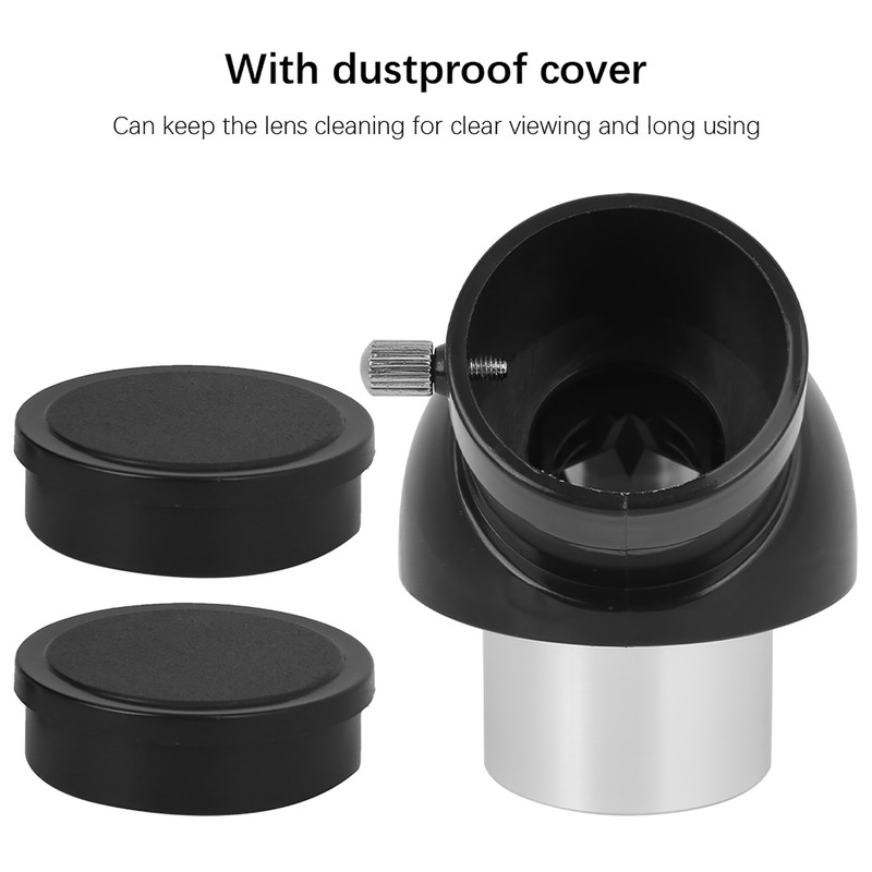 45 Degrees Round Angle Diagonal Mirror 1.25 Inch Interface Astronomical