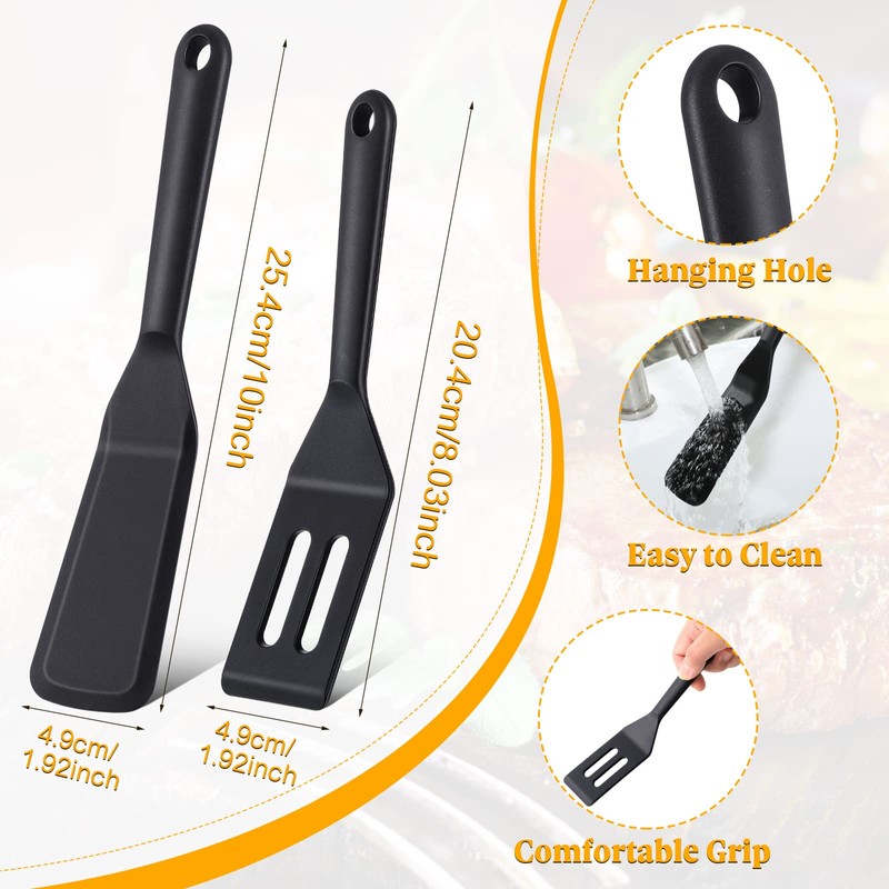 3 Pieces Small Spatula Mini Brownie Serving Spatula Narrow Thin