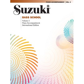 Suzuki Bass School, Vol 3: Piano Acc.