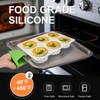 Silicone Egg Bite Molds, 2 Pack Silicone Egg Molds Frittata