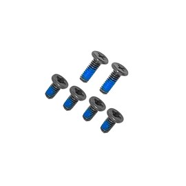 ZAHARA 6PCS Black Lower Bottom Base Cover Case Screws Replacement for HP Spectre x360 13-AP 14-CD 14M-CD 14T-CD 14-DD 2 Long and 4 Short