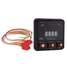 RecPro RV Tank Monitor Panel M23 | KIB Replacement | Panel Only | Fresh Water or Holding Tank Level Sensor (Black)