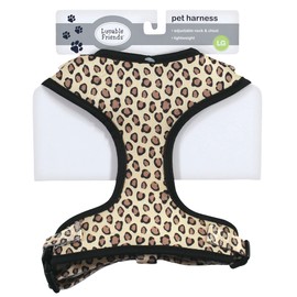 Luvable Friends Unisex Pet Harness, Leopard, Small