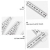 Folding Ruler Reading Foldable Metric Measuring Tool Lightweight Composite Construction
