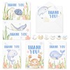 Whaline 30 Pack Under the Sea Thank You Cards with
