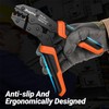 Preciva Crimping Tool Kit for Insulated Wire Connectors, AWG20-10 Ratcheting
