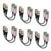 OTOTEC 6 PAIRS (12pcs) Passive Mini CCTV BNC Video Balun