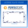 Elephant License Plate Frame Animal License Plate Stainless Steel Auto