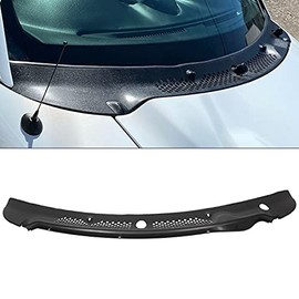 HECASA Cowl Vent Windshield Wiper Grille Panel Cover Compatible with 1994-1998 Ford Mustang & Cobra