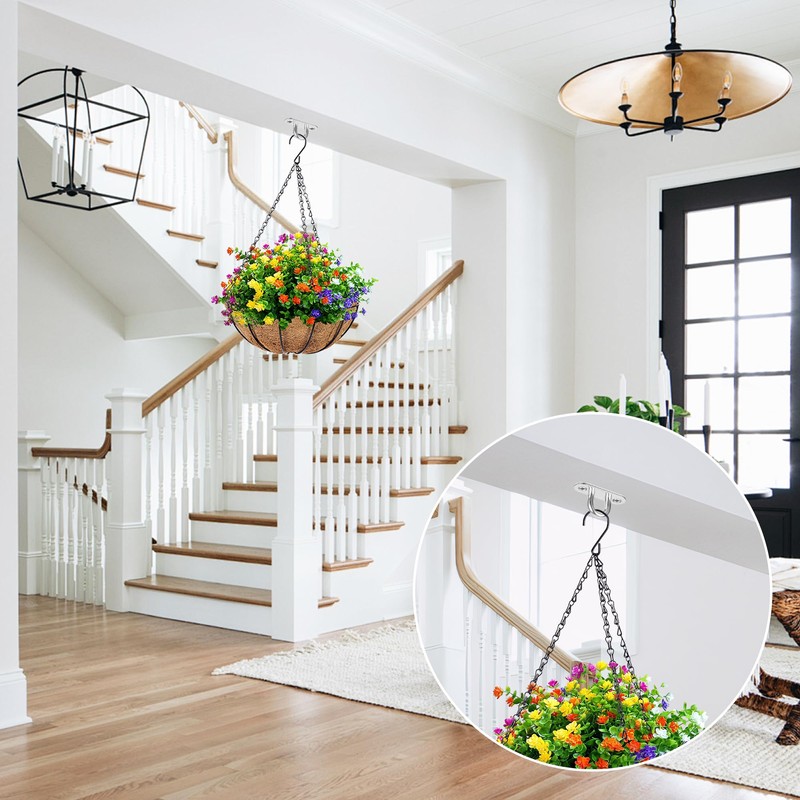 sdhiiolp Pack of 20 Eye Plate Stainless Steel Eye Plate