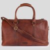 Ohlay Bags OHM102 Duffel Hand Tooled Genuine Leather Women Bag
