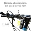 USB Rechargeable Anti Theft Bike Alarm Vibration Trigger Alarm with