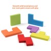 Coogam Wooden Blocks Puzzle Brain Teasers Toy Tangram Jigsaw Intelligence
