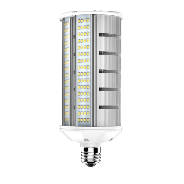 Satco S8929 Hi-Pro LED Corncob Lamp for Outdoor and Commercial Fixtures, 40 Watts, 175 Watt Equivalent, 6000 Lumens, 5000K, 100-277 Volts