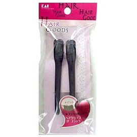 Kai HA3034 Hair Goods Hair Clip M 2P Black