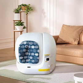 Ligebul Cat Litter Box Curtain, Cat Waste Box Door Flap Self Cleaning Boxs Door Curtain for Automatic Litter Robot （Curtain Only）