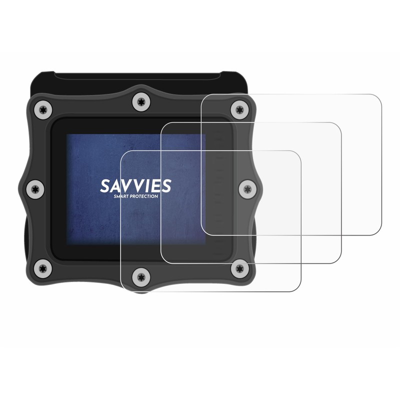 Savvies 6 Pack Screen Protector compatible with Shearwater Perdix dive