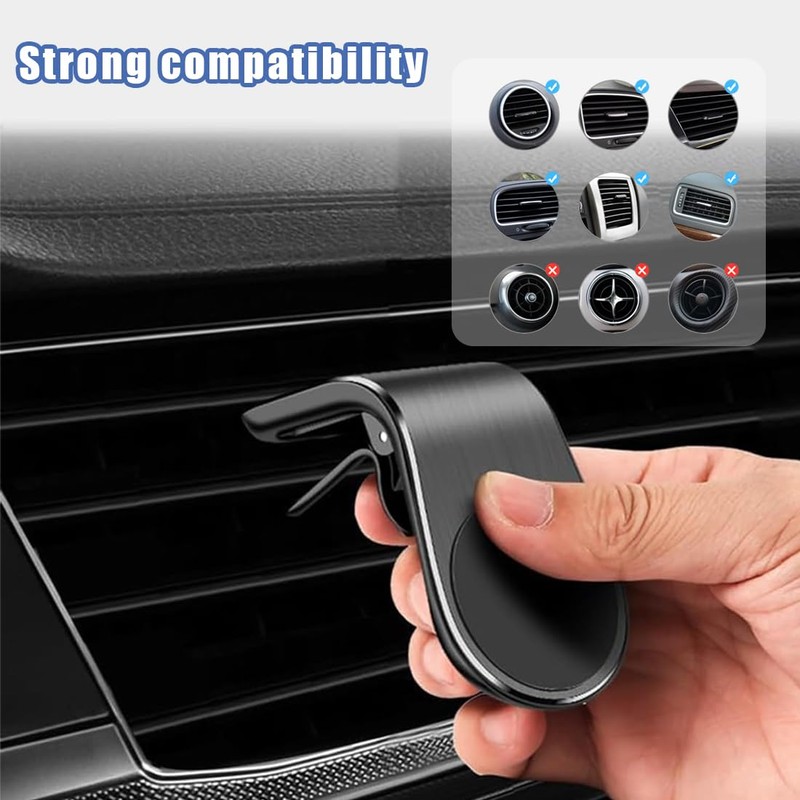 NHPY Pack of 2 Magnetic Car Air Vent Mount Speedometer
