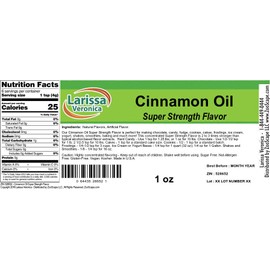 Cinnamon Oil Super Strength Flavor (1 oz, ZIN: 528652) - 2 Pack