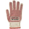 Gemplers Premium âRed Dotâ Double-Dotted Reversible Menâs Knit Work Gloves