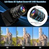 ELP Cámara USB HDMI 4K con zoom manual, cámara web