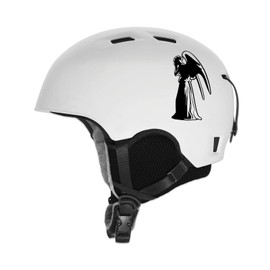 Weeping Angel Silhouette DW Sticker Decal Notebook Car Laptop 3.5" x 6" (Black)