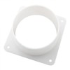 ZRM&E Plastic Air Duct Connector Flange Panel 4" Dryer Vent