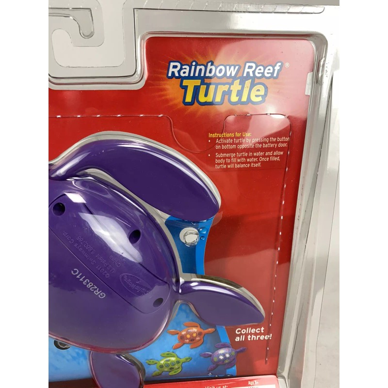 SwimWays NEW Swimways Rainbow Reef Turtle Swimming Action Water Pool
