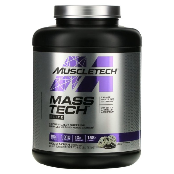 MuscleTech Mass-Tech™ Elite, Strawberry, 6 lbs (2.72 kg)