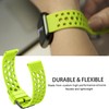 Compatible with OUKITEL Smart Watch Bands, 22mm Silicone Replacement Wristbands
