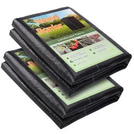 Weed Barrier Landscape Fabric, 4X100FT Heavy Duty Woven Weed Barrier Fabric, Premium Ground Cover Weed Blocker for Landscaping, Garden, Raised Beds, Lawn, Gravel Path, Driveway(3.2oz/sq.yd)