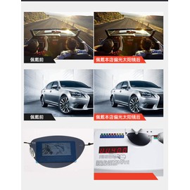 PLOPLO Polarized Titanium Alloy Matrix Neo Sunglasses men 13.9 g Ultralight Rimless Anti UV400 (Black, Gray)