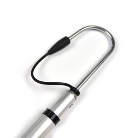 Namaka® Anodised Aluminium Boat Telescope - Sharp and Non-Slip Harpoon - 4 Sizes - Professional Model (33cm (Closed) - 40cm (Open)