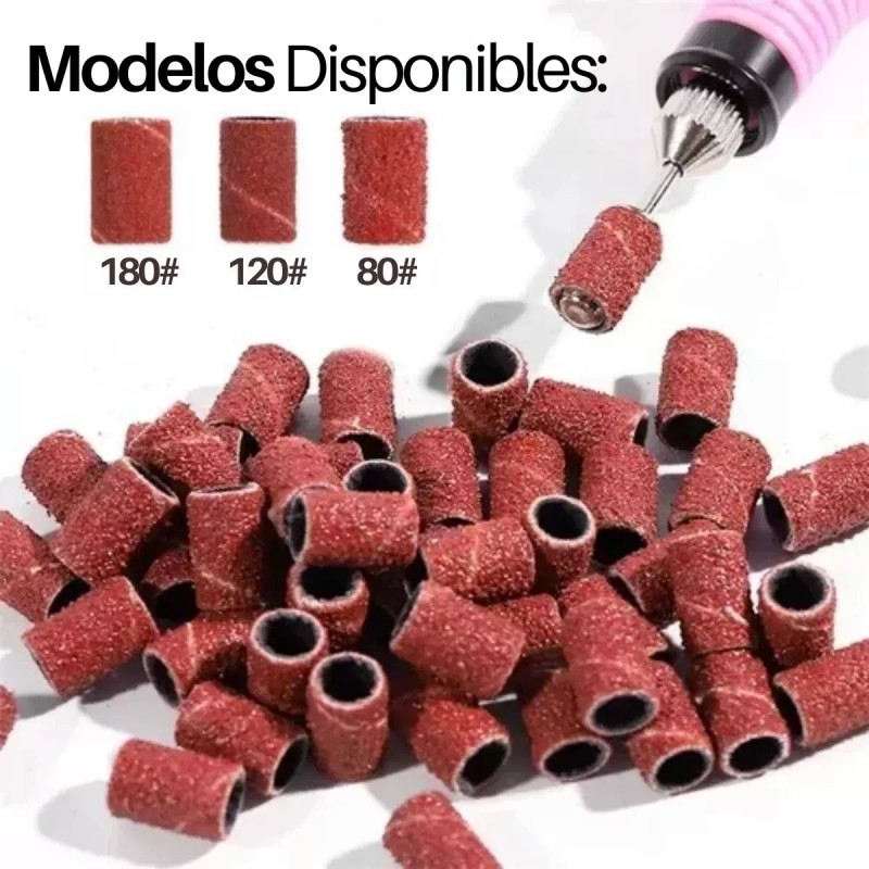 Universo en Linea 600 Lija Barril Para Drill Pulidor Manicure