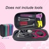 EVA Hard Stethoscope Case, Stethoscope Storage Box, Multi-Function EVA Carry