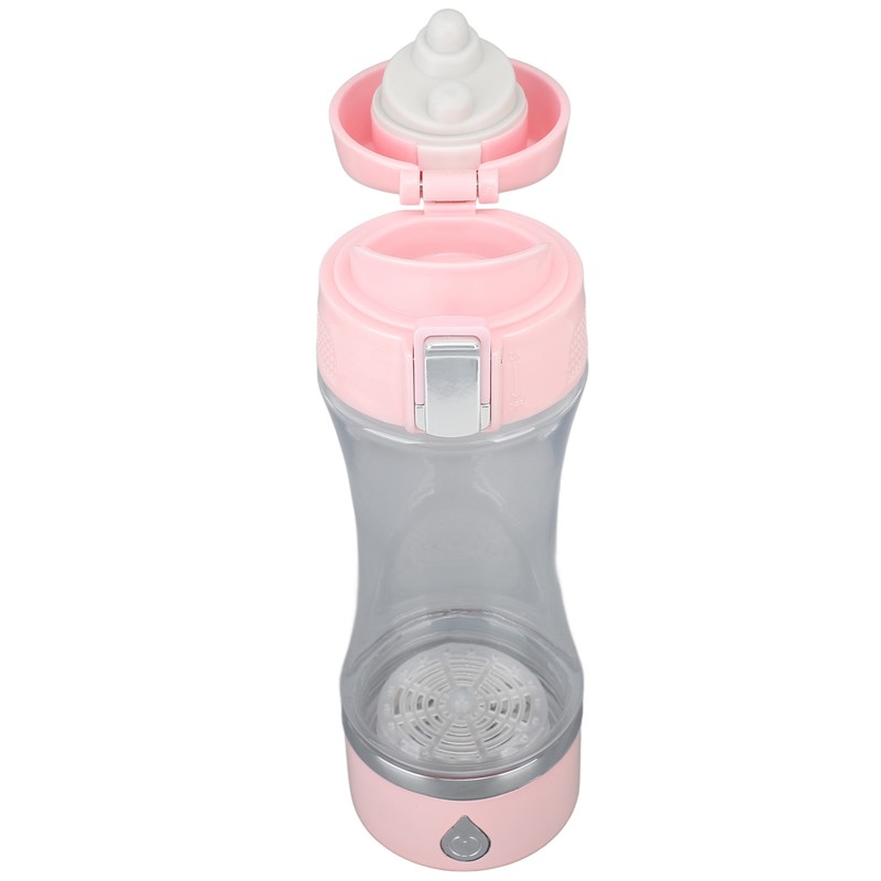Hydrogen Water Bottle 420ml Rechargeable SPE Technology Portable Hydrogen Rich