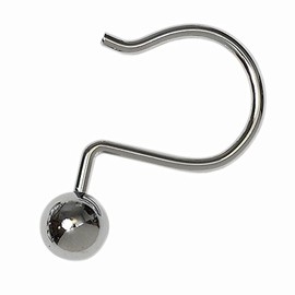 ZPC Zenith Products Corporation SSR006SS Zenna Home, Ball Shower Hooks, Chrome