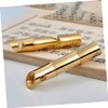 Kisangel 5sets Loud Clear Keychain Whistle Brass Emergency Referee for